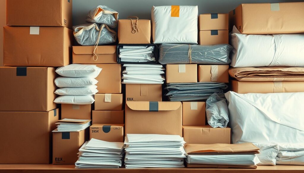types of shipping packages