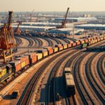 Rail freight transport
